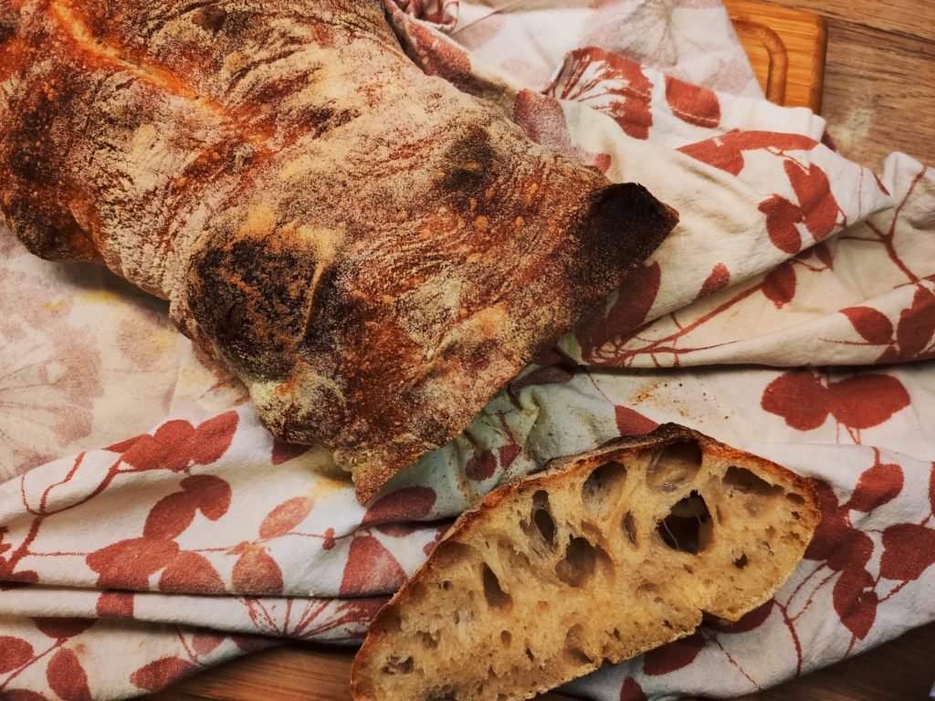 Хлеб чиабатта в хлебопечке - пошаговый рецепт с фото на aikimaster.ru